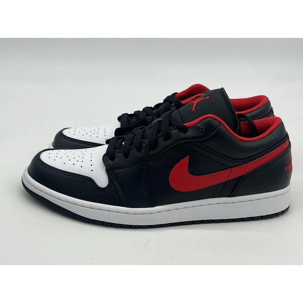 Size 11 - Jordan 1 Low White Toe 2022 553558-063 *COMPLETE BOX* New!